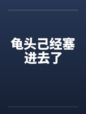 龟头己经塞进去了