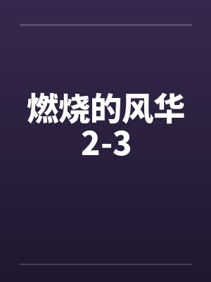 燃烧的风华2-3